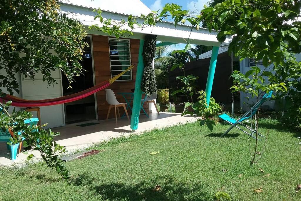 Gîte Cajou dans Domaine Tropical ventilé à Sainte-Anne Exterior foto