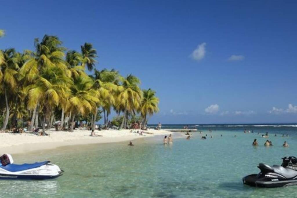 Gîte Cajou dans Domaine Tropical ventilé à Sainte-Anne Exterior foto
